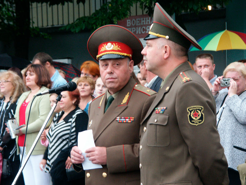 День знаний в Минском СВУ