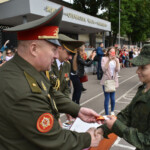 Вручение погон