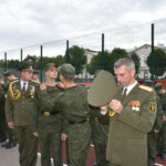 Вручение погон