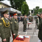 Вручение погон