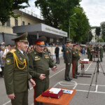 Вручение погон