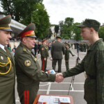 Вручение погон