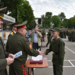 Вручение погон
