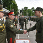 Вручение погон