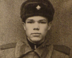 Бурдо О.Н. на учениях, 1958 год.
