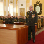 Прощание Сергея Потапенко со Знаменем