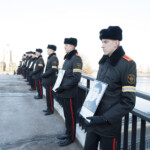 Суворовцы на мосту