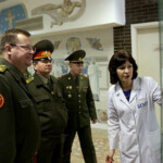 С министром