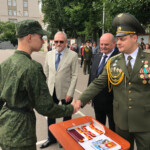 Вручение погон