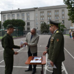 Вручение погон