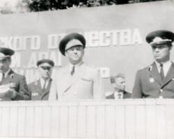 Руководство Минского СВУ на трибуне