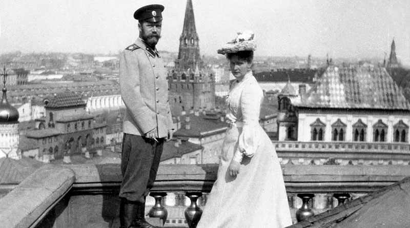 Николай II и императрица Александра Федоровна