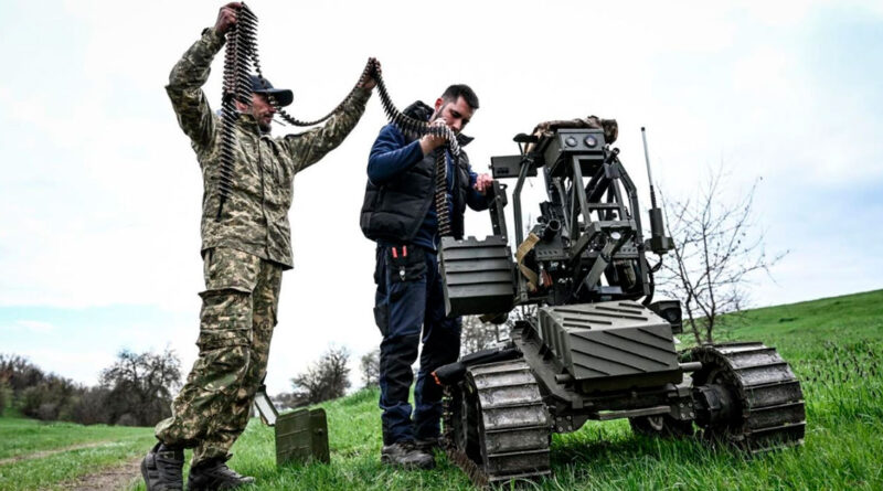 Украина расширяет применение ИИ-дронов Shrike, наземных роботов и F-CAPTAIN на поле боя