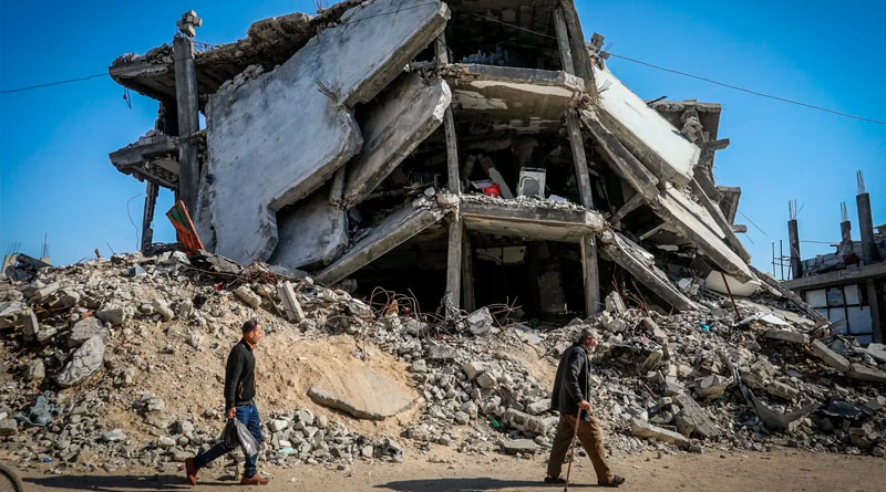 Разрушения в Газе