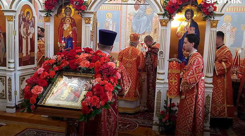 Храм в Минском СВУ в честь святого апостола и евангелиста Иоанна Богослова