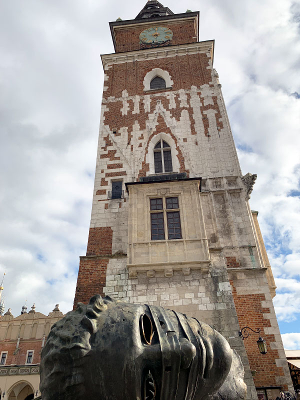 Бронзовый Эрос в Кракове