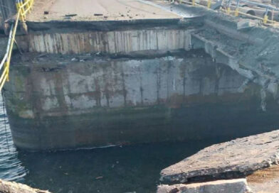 Удары по Печенежской дамбе