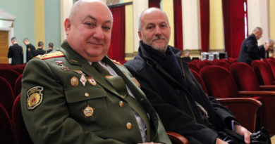 Полковник Олег Ивчик и Борис Тимофеев