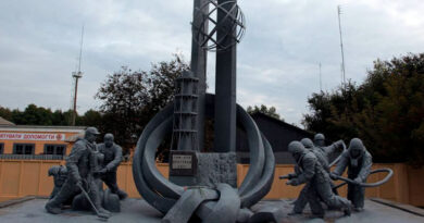 Памятник пожарным Чернобыля