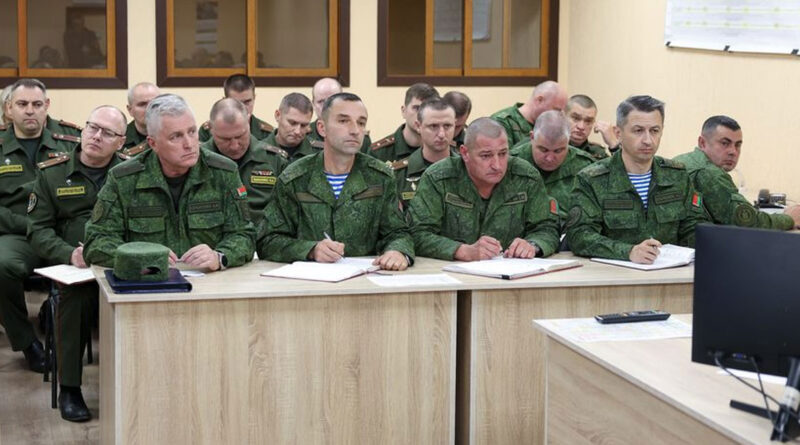 Проверка боеготовности батальона 6-й омбр