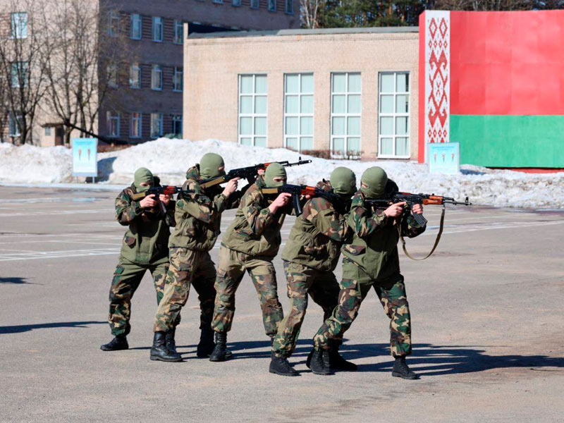 Курсанты Военной академии Республики Беларусь