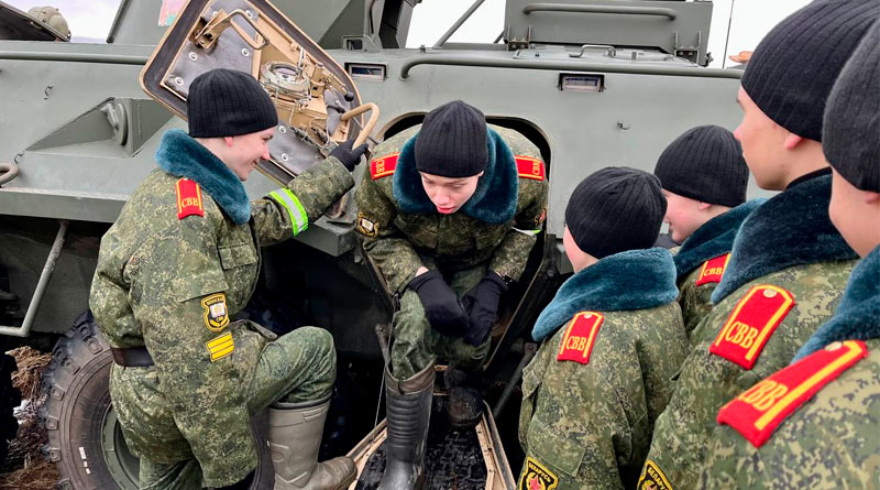 Суворовцы выполнили 1 УУС из стрелкового оружия