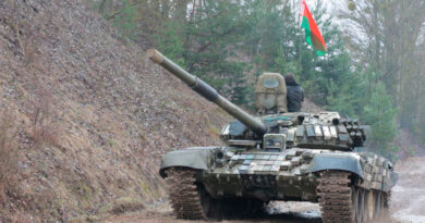 Танк белорусских вооруженных сил